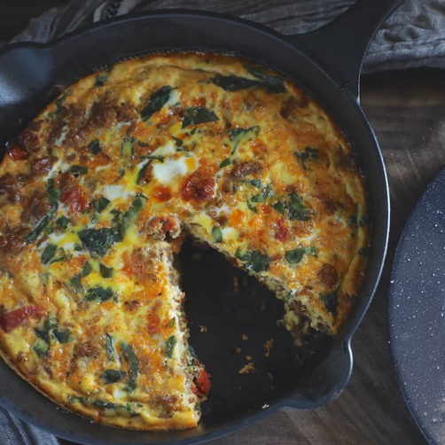 sausage-frittata